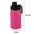 thumbnail image 2 of Taza termo de acero inoxidable-rosa roja, 2 of 5