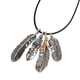 thumbnail image 1 of Collar Bohemio Jinwen Garra de Águila Dorado, 1 of 8