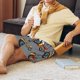 thumbnail image 5 of Balery Cartoon Tractor Pantalones cortos de pijama de punto de algodón para hombre con cinturilla y bolsillos-XX-Large, 5 of 6