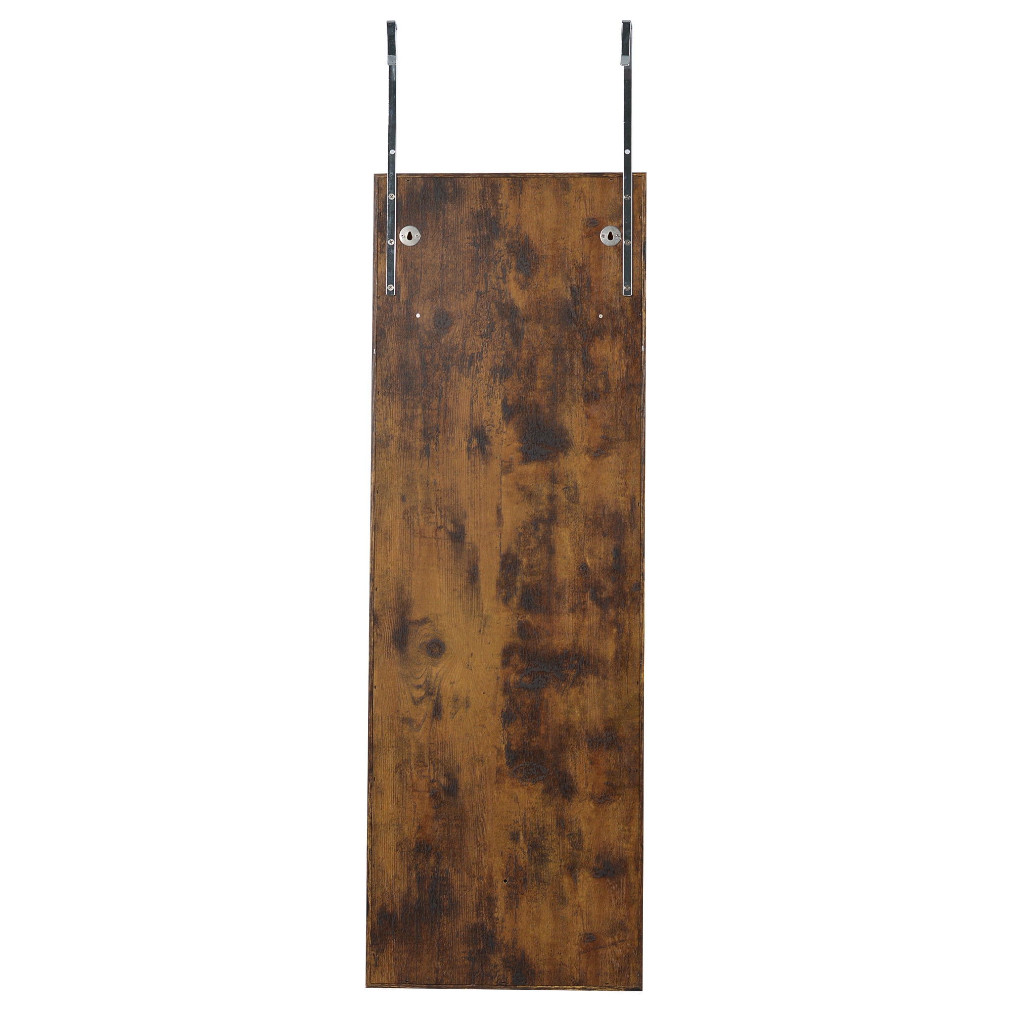 Kepooman Wall Mount and Door Mirror Jewelry Cabinets, Hanging Jewelry Storage Cabinet, Brown Kepooman Wall Mount and Door Mirror Jewelry Cabinets, Hanging Jewelry Storage Cabinet, Brown