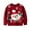 Red, variant on Christmas Sweaters for Women Cozy Winter g_irls Knit Sweater Festive Santa Pattern Soft Yarn Pullover Top For Toddlers And k`ids Holiday Outfit Ugly Christmas Sweaters