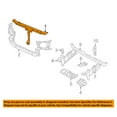 thumbnail image 3 of For 02-05 Sonata Radiator Support Upper Crossmember Tie Bar HY1225138 841903D000, 3 of 5