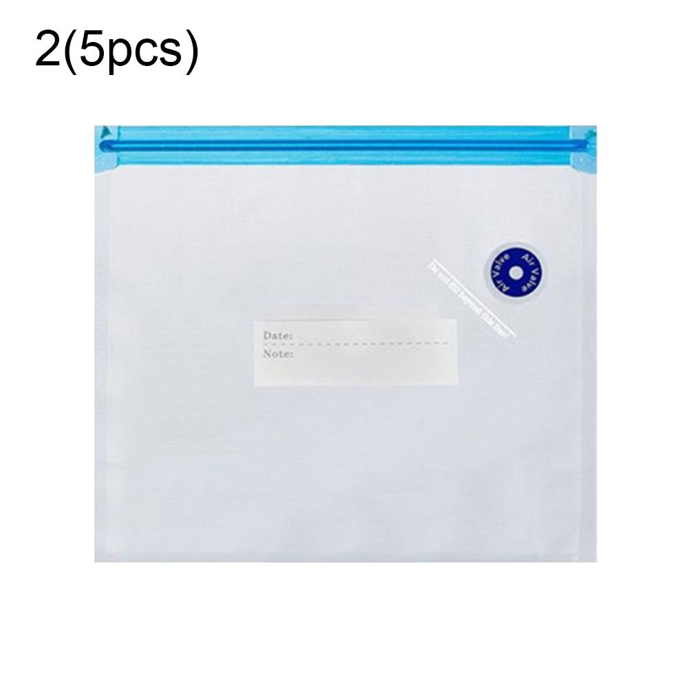 Fresh Plastic Bags Kitchen Storage Vaccum Pump Vacuum Seal Bag Zipper