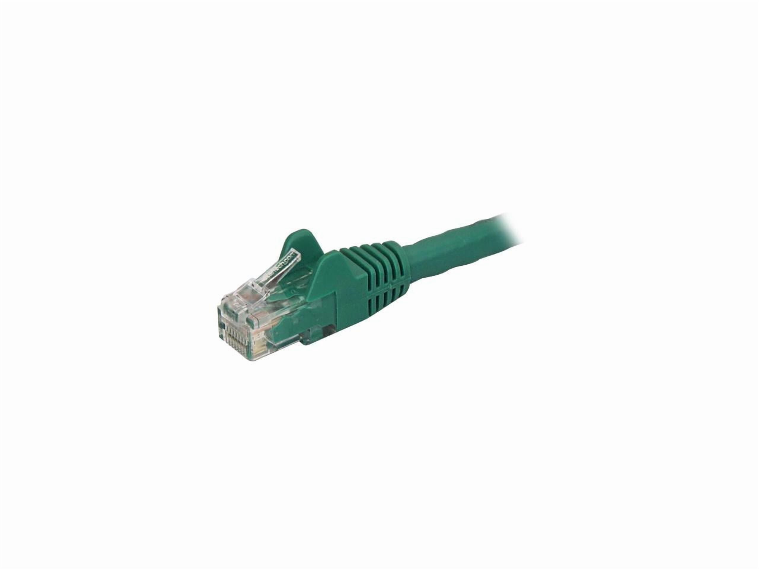 StarTech 30ft CAT6 Ethernet Cable - Green CAT 6 Gigabit Ethernet Wire -250Mhz 100W PoE RJ45 UTP Network Patch Cord Snagless with Strain Relief (N6PATCH30GN)