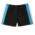 thumbnail image 3 of KKBOTIVE Swim Trunks for Kids Boys, Casual Athletic Swimsuit Youth Beach Bathing Swimwear, Sky Blue Size: 14-15 Years, 3 of 7