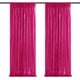 thumbnail image 1 of XmhyTop-A Cortinas con purpurina (2 unidades, 60 x 240 cm), color rosa oscuro, 1 of 5