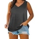 thumbnail image 2 of Craaazy Women's Oversized Sleeveless Tunic Tops, Lightweight Casual Shirt, Plus Size V Neck Loose Fit Blouse for Everyday Outfits Gifts, 2 of 7