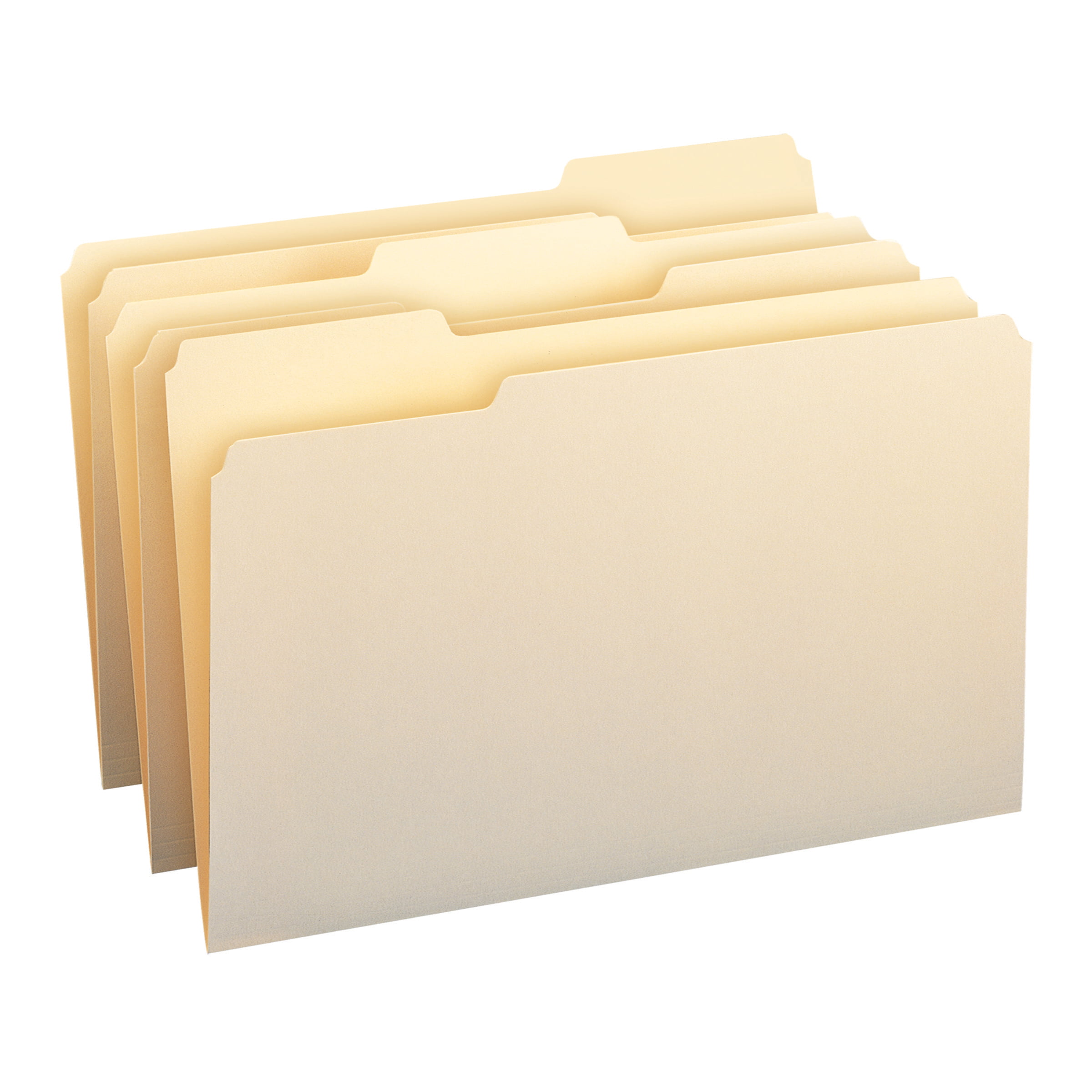 Legal Size Great for organizing and Easy File Storage Manila 100 Per Box File Folder 1//3 Cut Assorted Tab