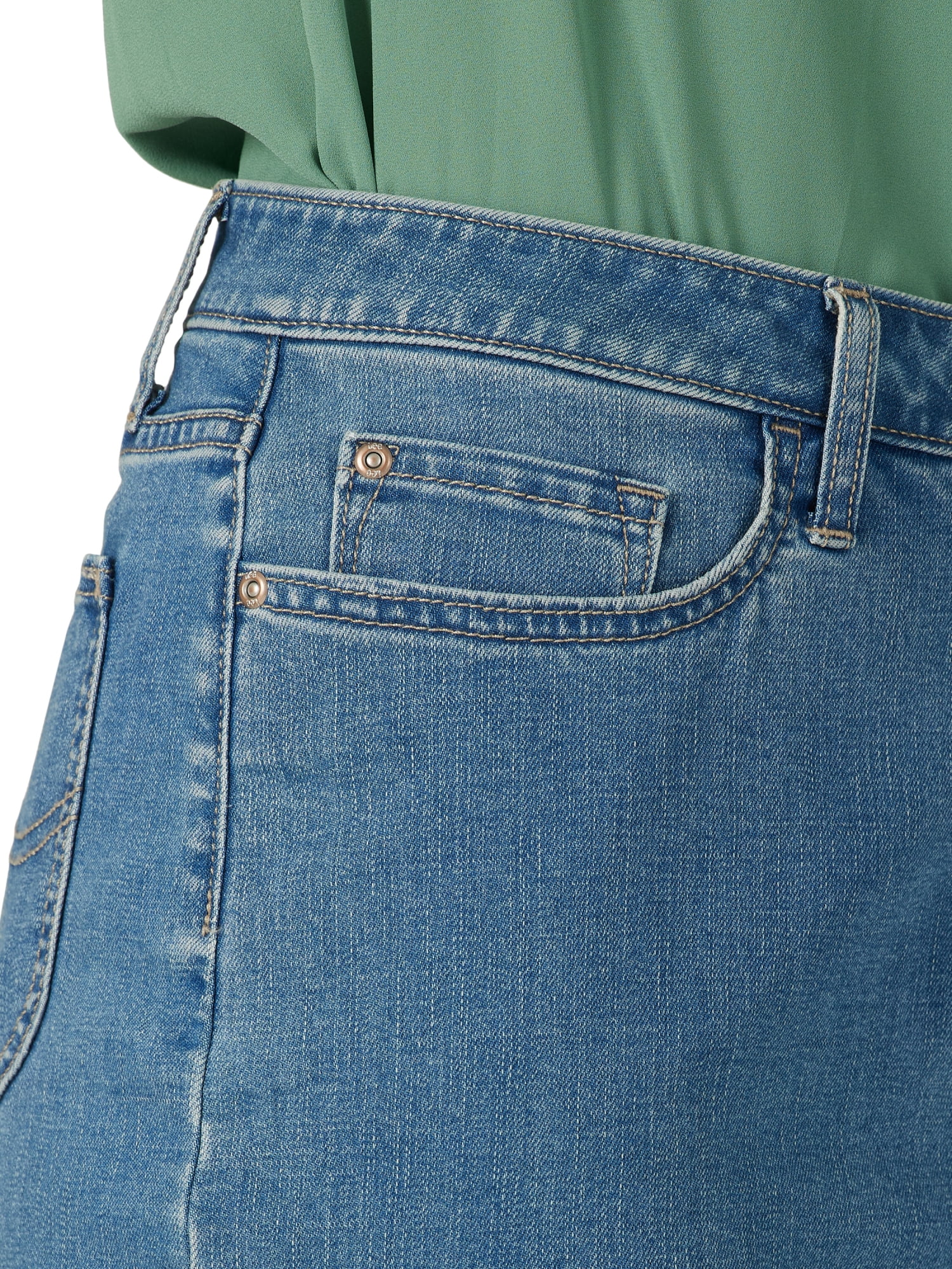 Lee Women's Midrise Denim Skort
