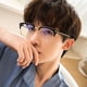 thumbnail image 5 of Gafas para miopía para estudiantes, montura grande para hombres, gafas ópticas antiluz azul a la moda, gafas lisas sin energía, protección ocular ligera, 5 of 6