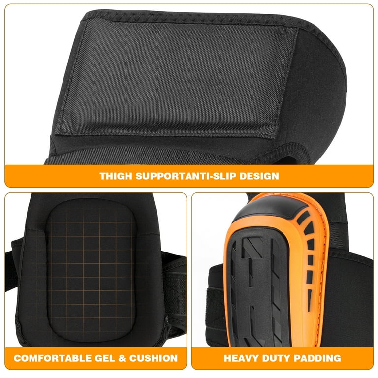 Professional Knee Pads - Thick Gel, Adjustable Straps, Anti Professional Knee Pads - Thick Gel, Adjustable Straps, Anti