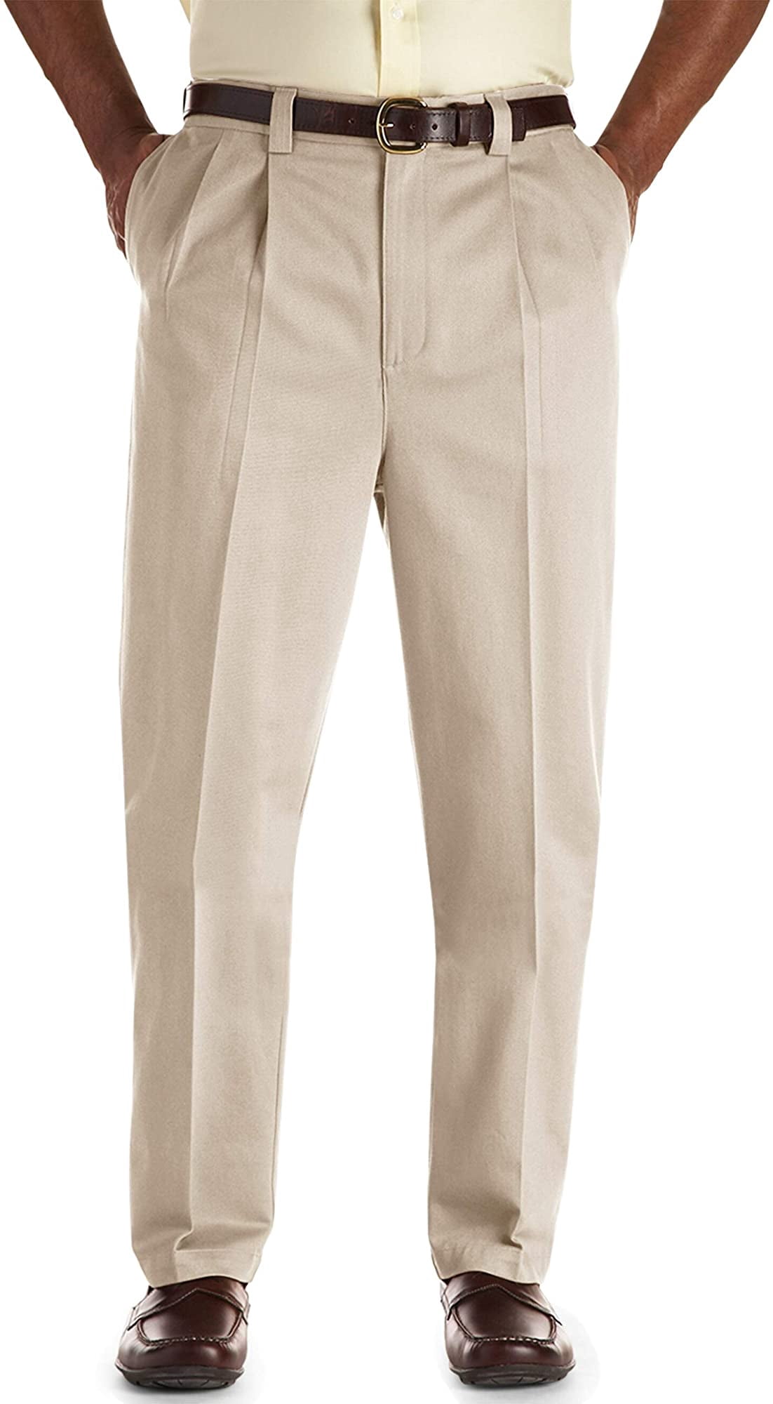 Oak Hill by DXL Big and Tall Pleated 