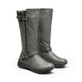 thumbnail image 3 of DREAM PAIRS Women's Faux Fur Knee High Boot GREY 10, 3 of 10