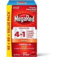 thumbnail image 2 of Omega 3 Fish Oil & Antarctic Krill Oil Softgels for Brain, Heart, Joints & Eye Support, MegaRed (80 Count Bottle), Concentrated Omega 3 Fatty Acid Supplement with EPA, DHA, Phospholipids- 3 Pack, 2 of 9