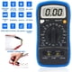 thumbnail image 4 of Multímetro digital, medidor de conductividad portátil para medir voltaje CA/CC, corriente, ohmios, temperatura, diodo, comprobador eléctrico hFE con retroiluminación y retención de datos, 4 of 4