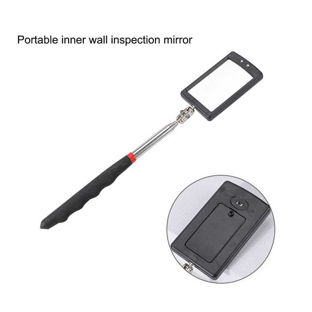 VONKY Pickup Tool Portable Inspection Mirror Stainless Steel Rustproof Adjustable Workmanship Automotive Tools 5*8CM