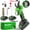 Enhanced Green Scissors+Battery * 2, variant on DGB YUNXI Cordless Electric Pruning Shears, 21V Lithium Battery Powered Pruner with Dual Batteries, Fast Charger, Maintenance Oil and Tool Kit for Gardening and Landscaping