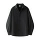 thumbnail image 1 of pstuiky camisas de manga larga para hombre, Camisa de manga larga con solapa y bolsillo con botones de color sólido estilo casual vintage para hombre. camisetas de hombre xl, 1 of 2