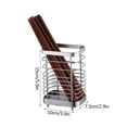 thumbnail image 2 of Utensil Holder Stainless Steel Countertop Organizer Wire Kitchen Utensil Organizer With Drain Holes, 2 of 15
