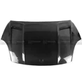 thumbnail image 4 of ¡Novedad! Capó de fibra de carbono real para Porsche Cayenne Coupe 2018 2019 2020 2021 2022 2023 Cubierta de ventilación del capó del motor delantero, 4 of 4