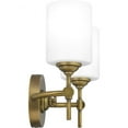 thumbnail image 4 of 2 Light Bathroom Light Fixture in Transitional Style-10 inches Tall and 15 inches Wide-Weathered Brass Finish Bailey Street Home 71-Bel-4352178, 4 of 5