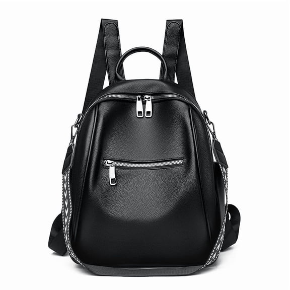 SPEKSEE Trendy PU Leather Backpack Purse for Women and Ladies Shoulder Travel Daypacks Bags