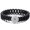 Black - Medium (6.5 in.), variant on Snap Jewelry Silicone Bracelet Thin Brown 7.25 Inch Interchangeable Ginger Charm Holder