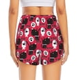 thumbnail image 2 of Lsque Cute Dog Printed Women's Running Shorts with Liner Pockets,Elastic Quick Dry Workout Athletic Gym Yoga Shorts,Womens High Waist Shorts-Small, 2 of 9