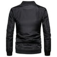 thumbnail image 3 of Vedolay Jacket for Men Button Down Long Sleeve Soft Cardigan Blazer Jackets Clothes Black,M, 3 of 4