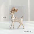 thumbnail image 3 of Adornos de bolas de Navidad de 6/8 cm, decoración para árbol de Navidad, fiesta, Año Nuevo, champán, colgante de esferas navideñas, 3 of 5