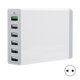 thumbnail image 1 of Cargador de viaje multifunción con múltiples puertos 6USB Protección eficiente Carga segura 100-240VEU 6 puertos Blanco, 1 of 10