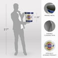 thumbnail image 6 of American Art Decor Licensed Genuine Chevy Parts Small Decorative Metal Trash Can Garbage Bin Waste Basket - 11.25" x 10.5", 6 of 7