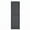 #007 Dark Gray, variant on Premier One-Piece #007 Dark Gray Louver Decorative Exterior Shutters, 15" x 47", 1-Pair