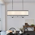 thumbnail image 3 of Kichler Lighting - Heddle - 8 Light Double Linear Chandelier In Homestead, 3 of 7