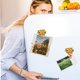 thumbnail image 4 of Flower Bouquet Resin Fridge Stickers Three Dimensional Magnetic Stickers Fridge Decoration, 4 of 7
