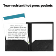 thumbnail image 4 of Folders with Pockets, 25 Pack 2 Pocket Folders Fit Letter Size, A, 4 of 6