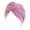 Pink, variant on DailyChi Women’s Headband Floral Pleated Turban Head Wrap - Solid Color Cap Underscarf, Soft Stretch Breathable Hair Cover, Chemo Cancer Hat, Hijab Inner Base for Daily & Sleep, Pink, Under $4