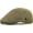 Olive Green, variant on Minzimin Men's Mesh Cap Breathable Summer Newsboy Hat Adjustable Beret Cabbie Driving Hats