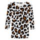 thumbnail image 4 of Fiudx Ofertas de La Semana Blusa Holgada con Estampado de Pascua y Cuello Redondo Retro de Manga Tres Cuartos a La Moda para Mujer, 4 of 4