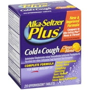 Alka-seltzer Alka Plus Cough And Cold Citrus Eff