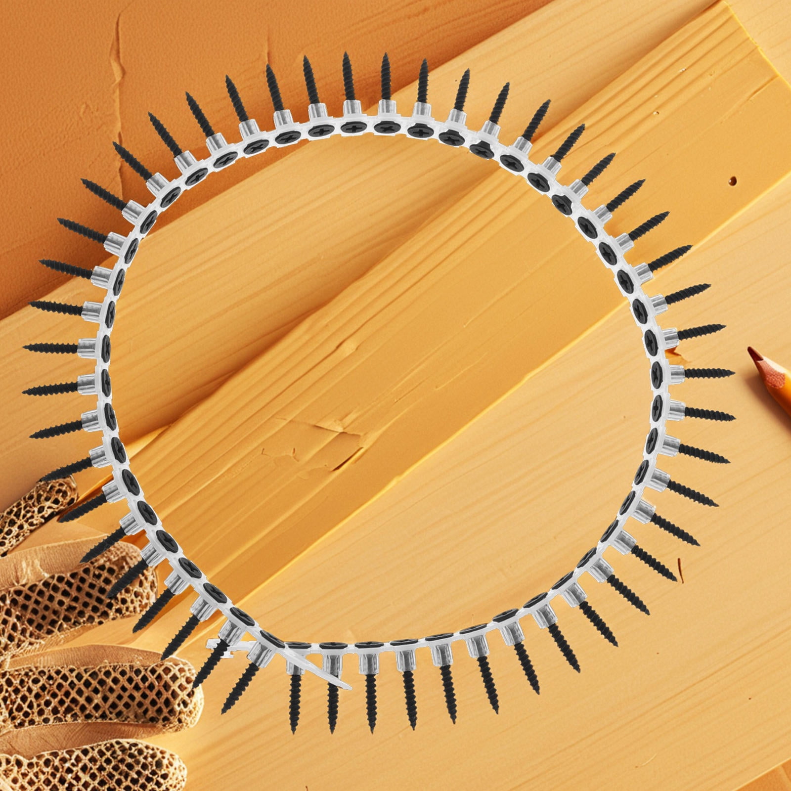 Worgeous 1000pcs Durable Drywall Screws And Anchors Steel Nails Woodworking Ideal For Wall Fasteners And Picture Hanging Plastic Wall Anchors And Self Tapping Screws