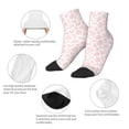 thumbnail image 3 of Goofa Cow 1 Pattern Non Slip Socks with Grips for Elderly, Crew Socks Yoga Hospital Socks Cushioned Sole Gripper Socks for Men Women, 3 of 5