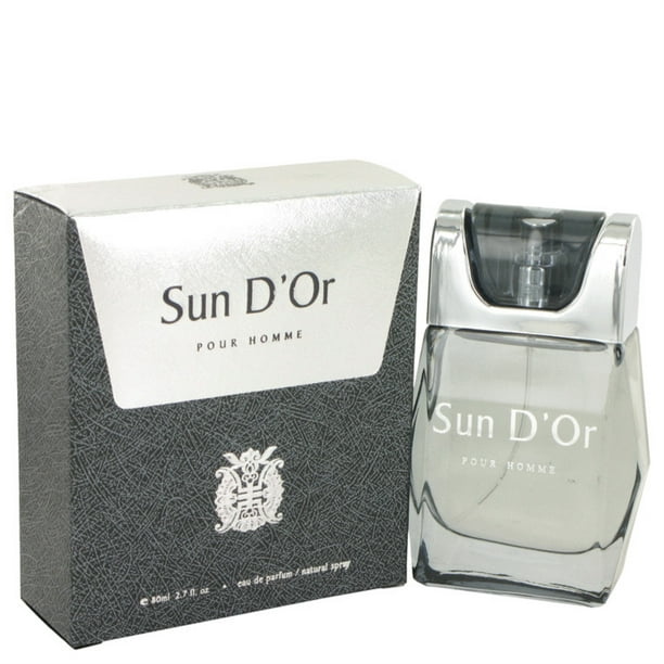 Sun D'or 2.7 oz Eau De Parfum Spray by YZY Perfume for Men Perfume