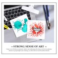 thumbnail image 2 of 6 Pcs Hollow Out Painting Stencils PET Drawing Template Ink Dots Stencils, 2 of 11