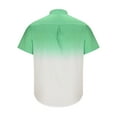 thumbnail image 1 of Cameland Mode Adulte Hommes Bouton Dégradé Impression Manches Courtes T-Shirt Ample, 1 of 4