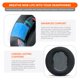 thumbnail image 4 of Almohadillas de repuesto de gel refrigerante WC Freeze Maxwell Black, 4 of 8