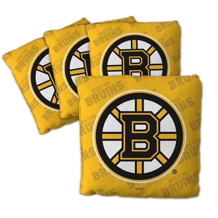 NHL Boston Bruins Cornhole Bags - 4PK - Yellow