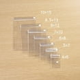 thumbnail image 3 of BUYISI Sealed Jewelry Storage Bags for Earrings Thickened Pvc Material for Protection 46 Threads 7*10, 3 of 8