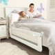 thumbnail image 2 of Barra de cama para niños pequeños ComfyBumpy, extra larga, 150 cm, blanca, 2 of 6