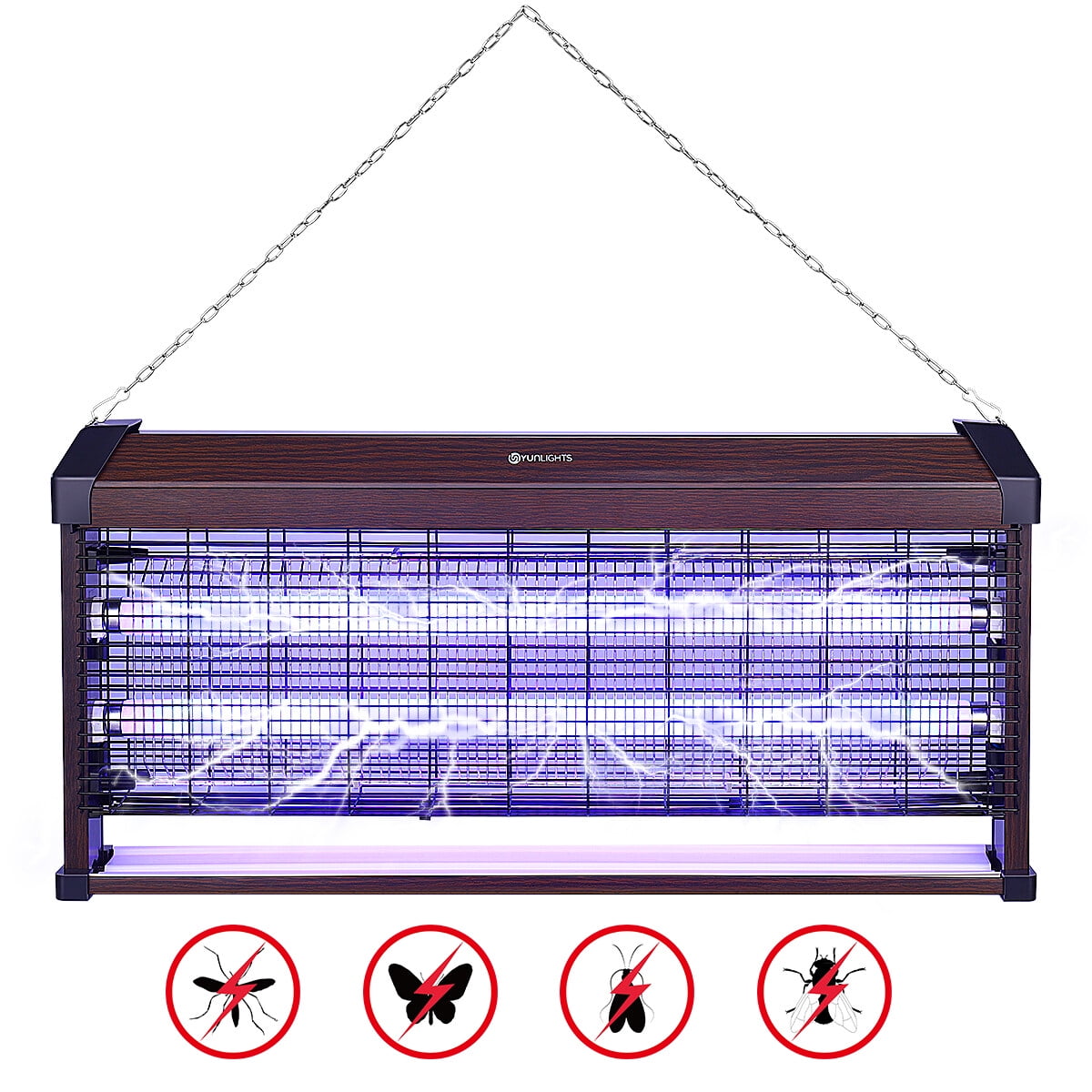 BESTONZON Electric Bug Zapper 40W Mosquito Zapper Lamp Flying Mosquito